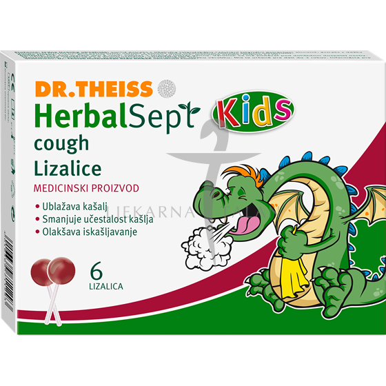 HerbalSept Kids cough - Lizalice za djecu protiv kašlja