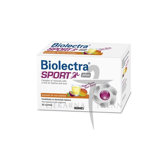 Biolectra SPORT plus šumeće granule