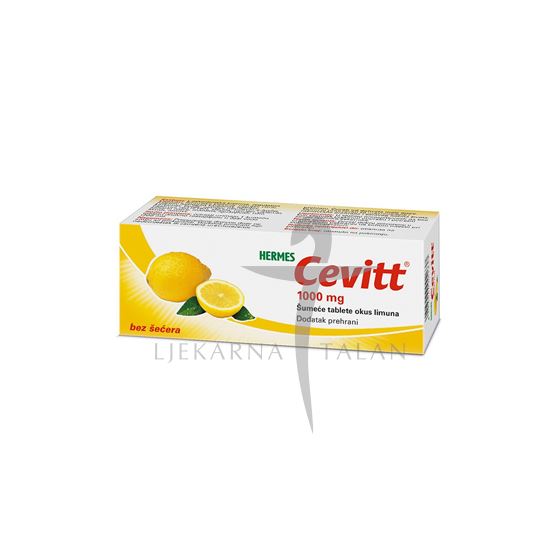 Cevitt 1000mg šumeće tablete - limun
