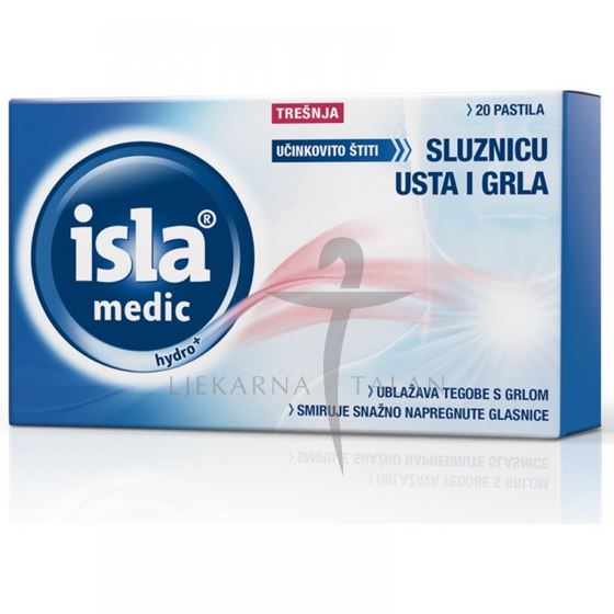 Medic Hydro+ pastile, okus trešnja