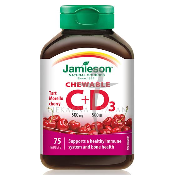 Vitamin C + D3 tablete za žvakanje