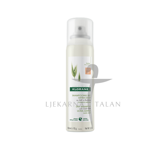  Suhi šampon sa zobenim mlijekom - za tamnu kosu