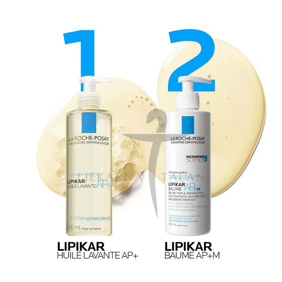  Lipikar balzam AP+M, 400ml + ulje, 400ml PROMO PAKIRANJE