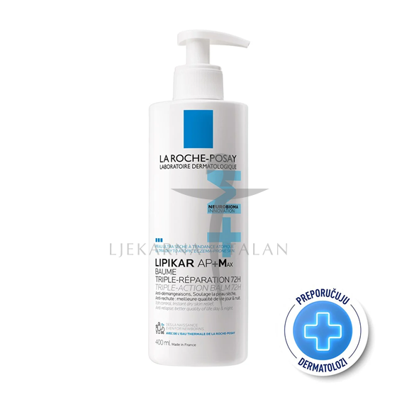 La Roche-Posay Lipikar Baume AP+Max, 400 ml