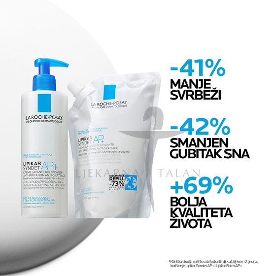 La Roche-Posay Lipikar PAKET syndet AP+