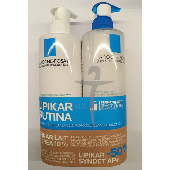  Lipikar UREA 10% + syndet PROMO PAKIRANJE