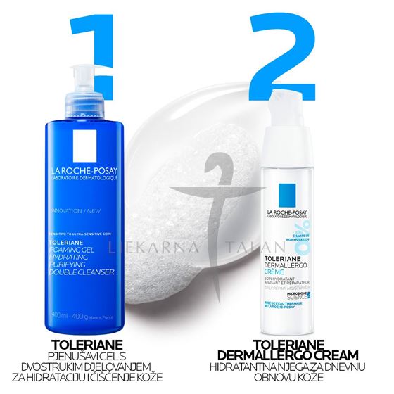 La Roche-Posay Toleriane pjenušavi gel, 400mL