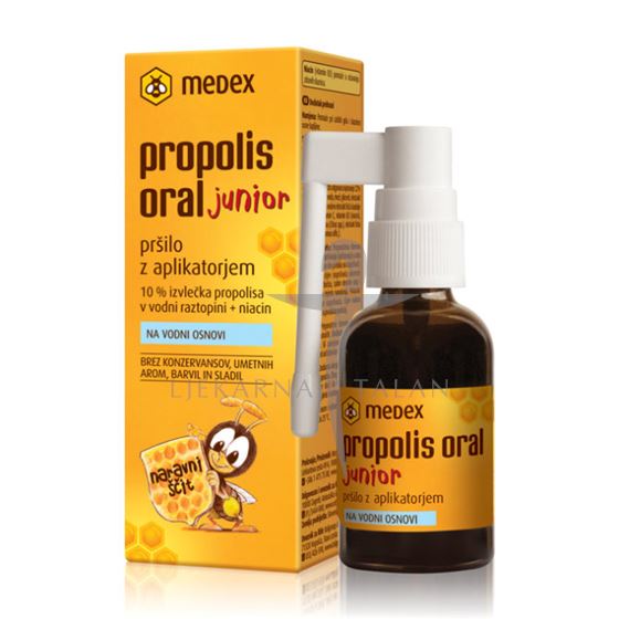  Propolis oral junior u vodenoj otopini, raspršivač s aplikatorom