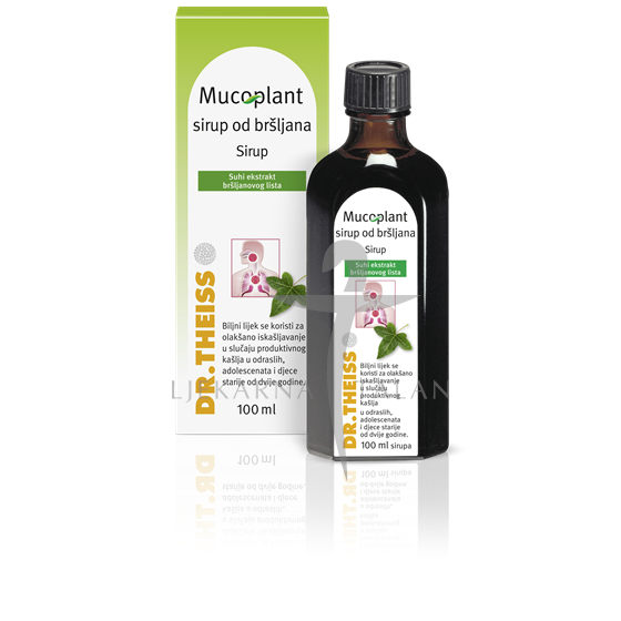 Mucoplant Sirup od bršljana, 250ml