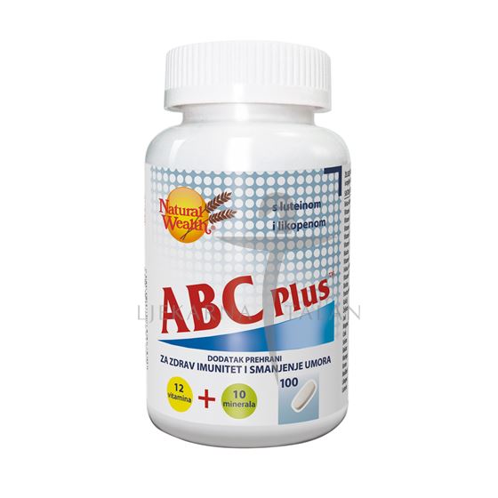 Natural Wealth ABC Plus, 100 tableta