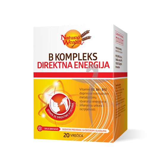 Natural Wealth B kompleks Direktna energija