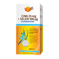 Natural Wealth Cink 25mg + Selen 100µg, dodatak prehrani
