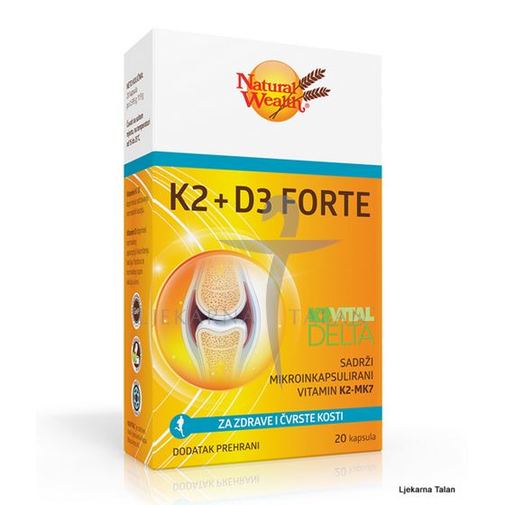  K2+D3 FORTE kapsule