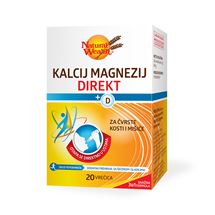 Natural Wealth Kalcij Magnezij Direkt + D, dodatak prehrani