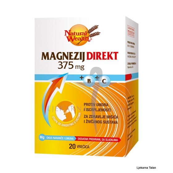  Magnezij Direkt 375mg +B+C