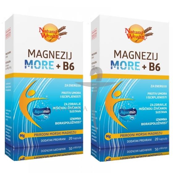  Magnezij More + B6 kapsule, promo pakiranje 