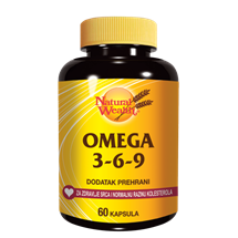 Natural Wealth Omega 3-6-9, dodatak prehrani