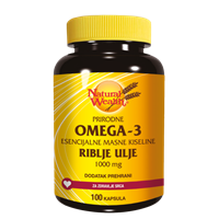 Natural Wealth Prirodne omega-3 esencijalne masne kiseline, dodatak prehrani