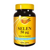 Natural Wealth Selen 50µg, dodatak prehrani