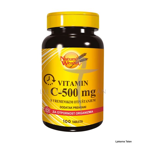  Vitamin C-500mg s vremenskim otpuštanjem, 100 tableta