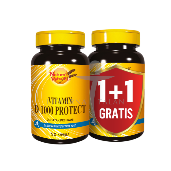  Vitamin D 1000 Protect 1+1 GRATIS