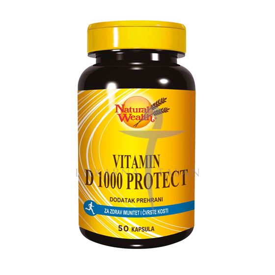 Natural Wealth Vitamin D 1000 Protect