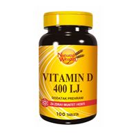 Natural Wealth Vitamin D 400i.j., dodatak prehrani