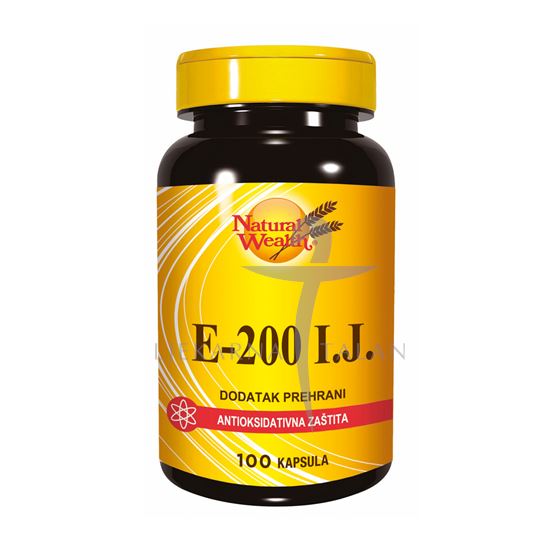 Natural Wealth Vitamin E-200 i.j.
