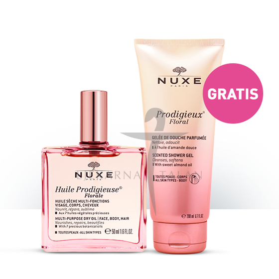 Nuxe Čudesno suho ulje Florale 50 ml + GRATIS Mirisni gel za tuširanje