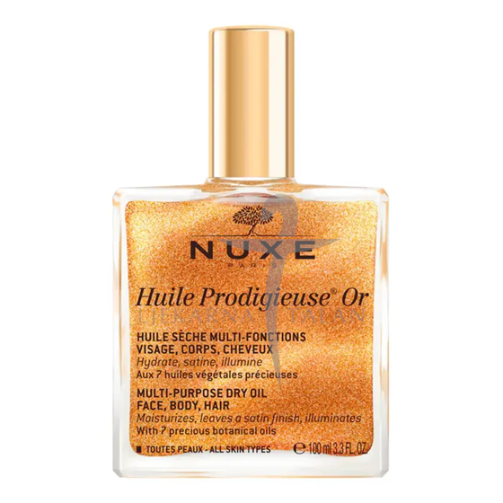 Nuxe Huile Prodigieuse OR višenamjensko suho ulje za lice, tijelo i kosu sa šljokicama, 100ml