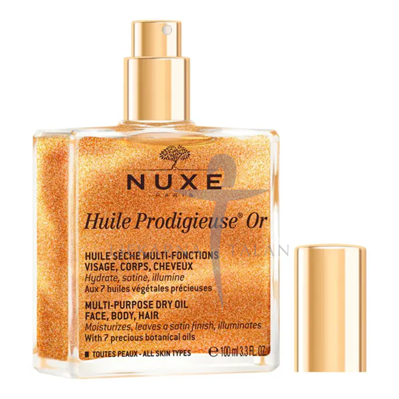 Nuxe Huile Prodigieuse OR višenamjensko suho ulje za lice, tijelo i kosu sa šljokicama, 100ml
