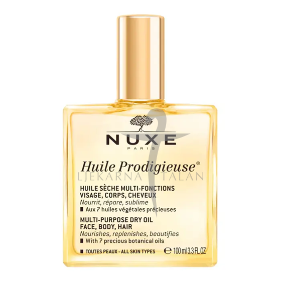 Nuxe Huile Prodigieuse višenamjensko suho ulje za lice, tijelo i kosu, 100ml
