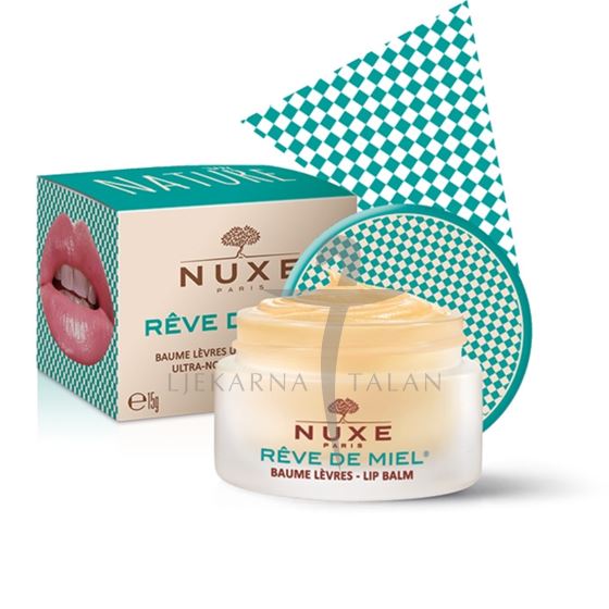 Nuxe Reve de Miel balzam za usne - zeleni
