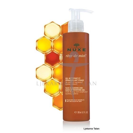 Reve de Miel® Gel za čišćenje lica i uklanjanje šminke 200ml