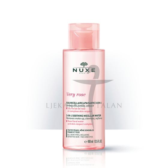Very Rose Umirujuća micelarna vodica 3-u-1, 400ml