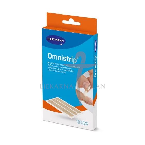 Omnistrip 6mmX38mm, 12 flastera