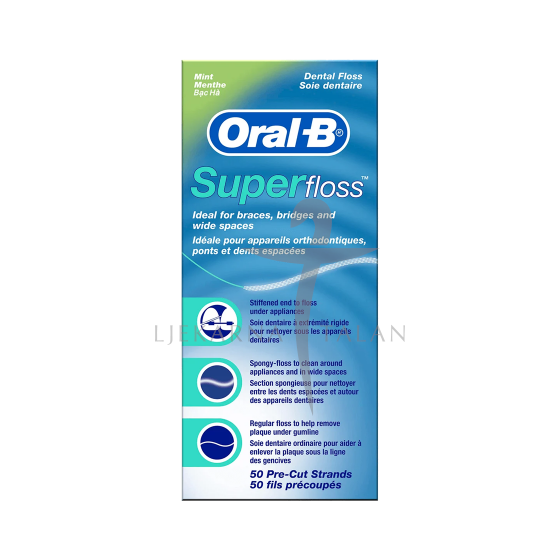 Oral-B Super Floss zubni konac