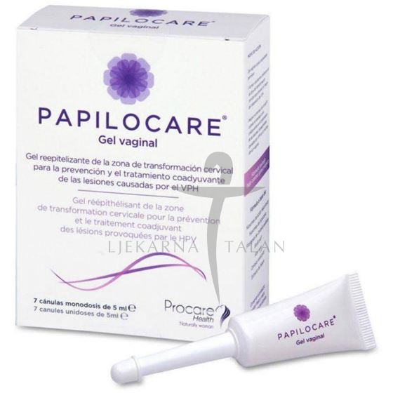 Papilocare gel za rodnicu, 7 jednodoznih aplikatora