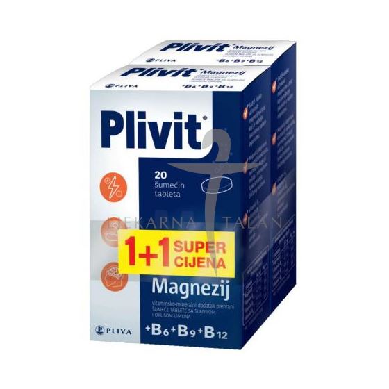 Plivit Magnezij šumeće tablete PROMO PAKIRANJE