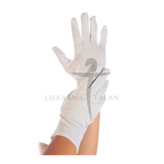 Rukavice br. 9, pamučne bijele