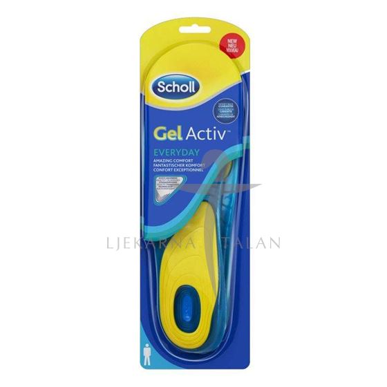 Scholl Gel Activ EVERYDAY ulošci za mušku obuću