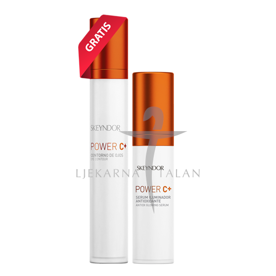 Power C+ antiox glowing serum + POKLON Power C+ krema oko očiju