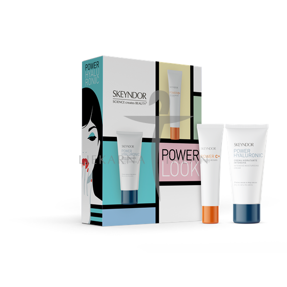 Skeyndor Power Hyaluronic LOOK komplet za suhu kožu