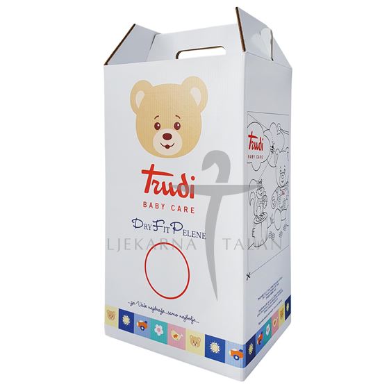 Paket dječjih pelena dry fit MINI 3-6kg