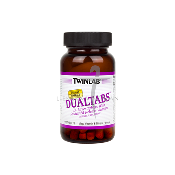 Twinlab Dualtabs multivitamini sa multimineralima, tablete