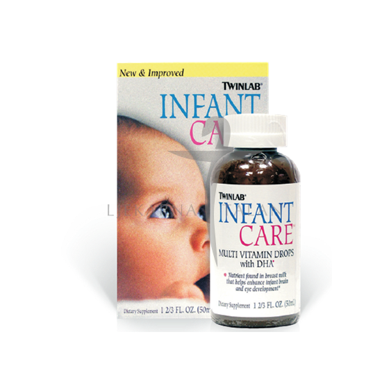 Twinlab INFANT CARE, multivitaminske kapi sa DHA omega 3 masnom kiselinom