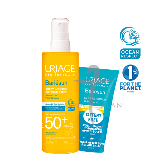 Bariésun SPF50+ mlijeko sprej, 200ml + GRATIS Balzam nakon sunčanja