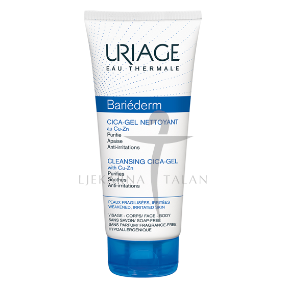BARIÉDERM-CICA gel s Cu-Zn