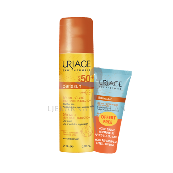 Uriage BARIÉSUN SPF50+ mlijeko mist + GRATIS Balzam nakon sunčanja