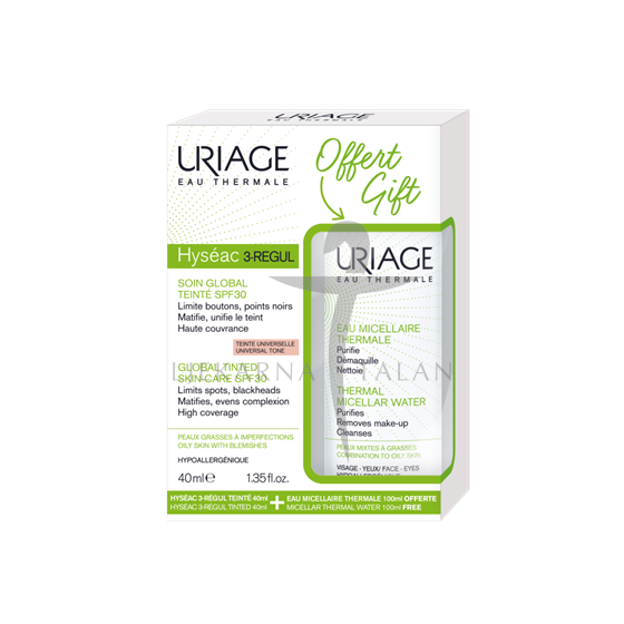 HYSÉAC 3-Regular SPF30 obojena krema SET